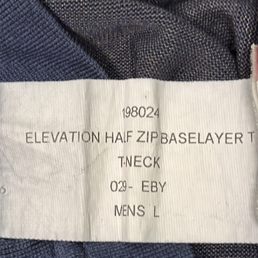 Spyder Elevation 1/2 Zip Baselayer Top Size Large - Picture 11 of 13